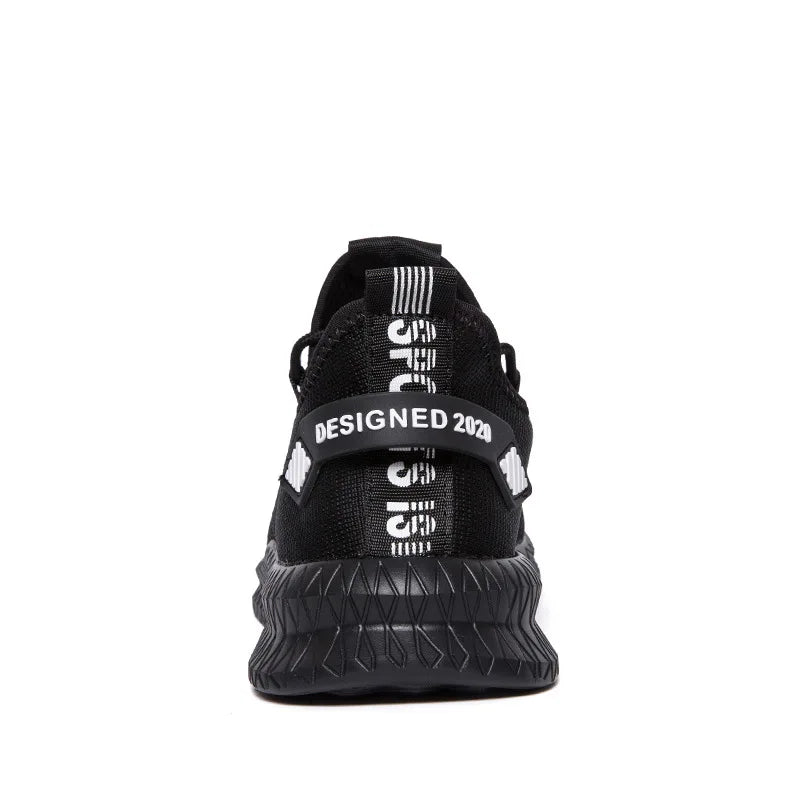 Men’s Flyknit Sneakers – Lightweight Breathable Casual Walking Shoes