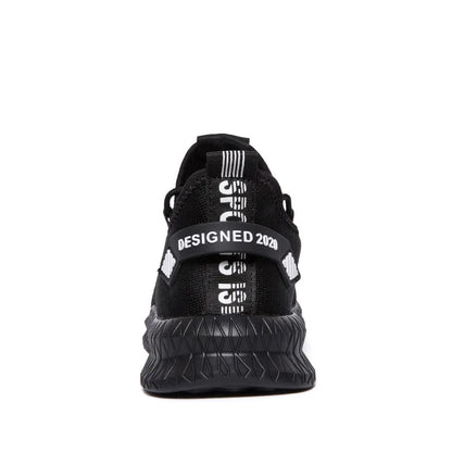 Men’s Flyknit Sneakers – Lightweight Breathable Casual Walking Shoes