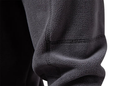 AIOPESON Men’s Thick Fleece Pullover – Turn-Down Collar Winter Sweatshirt