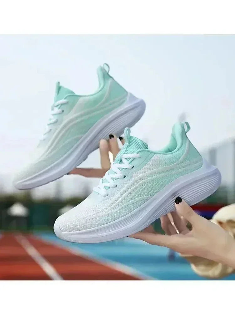 2025 Women’s Casual Mesh Flats – Anti-Slip Breathable Summer Walking Shoes