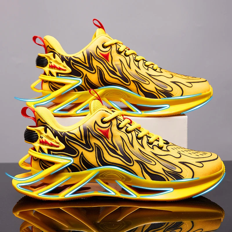 Men’s Breathable Mesh Sneakers – Casual Summer Trainers & Running Shoes