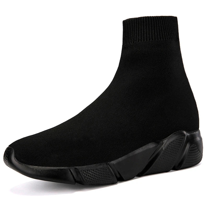 Chaussures de course montantes – Baskets unisexe à enfiler | Baskets réfléchissantes, respirantes et légères pour hommes et femmes