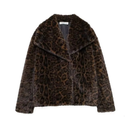 Veste à revers en fausse fourrure HH LuxeFur™ – Chaleur élégante pour l'Automne & l'Hiver 2025