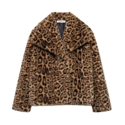 Veste à revers en fausse fourrure HH LuxeFur™ – Chaleur élégante pour l'Automne & l'Hiver 2025