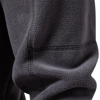 AIOPESON Men’s Thick Fleece Pullover – Turn-Down Collar Winter Sweatshirt