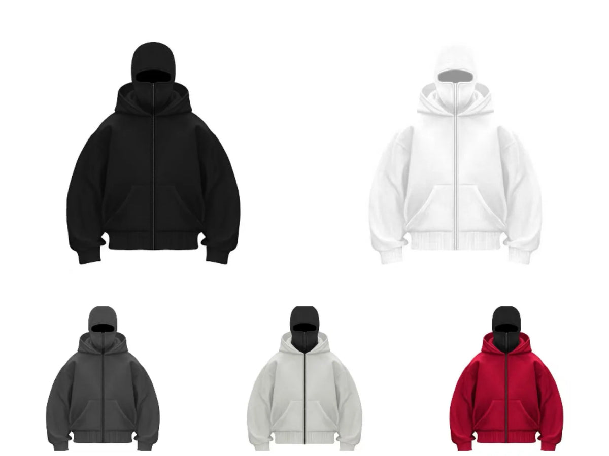 Sweat à Capuche Zippé Homme Automne Hiver – Veste Décontractée Chaude Streetwear