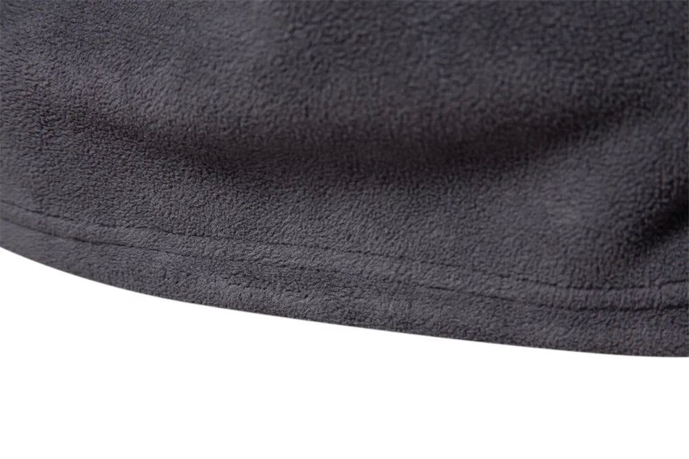 AIOPESON Men’s Thick Fleece Pullover – Turn-Down Collar Winter Sweatshirt