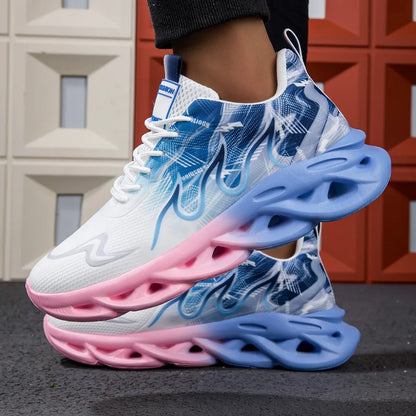 Chaussures de course unisexe haute performance | Baskets de marathon légères et respirantes