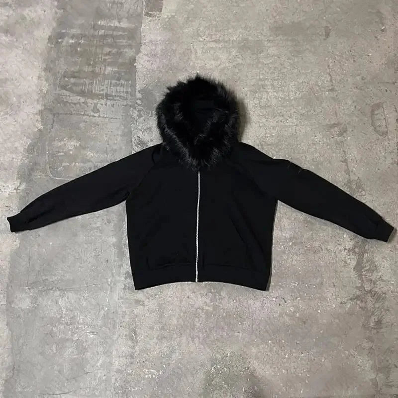 European American Oversized Casual Streetwear