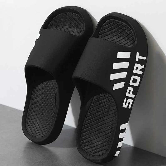 Men’s Thick Sole Slides – Non-Slip Summer Comfort Style