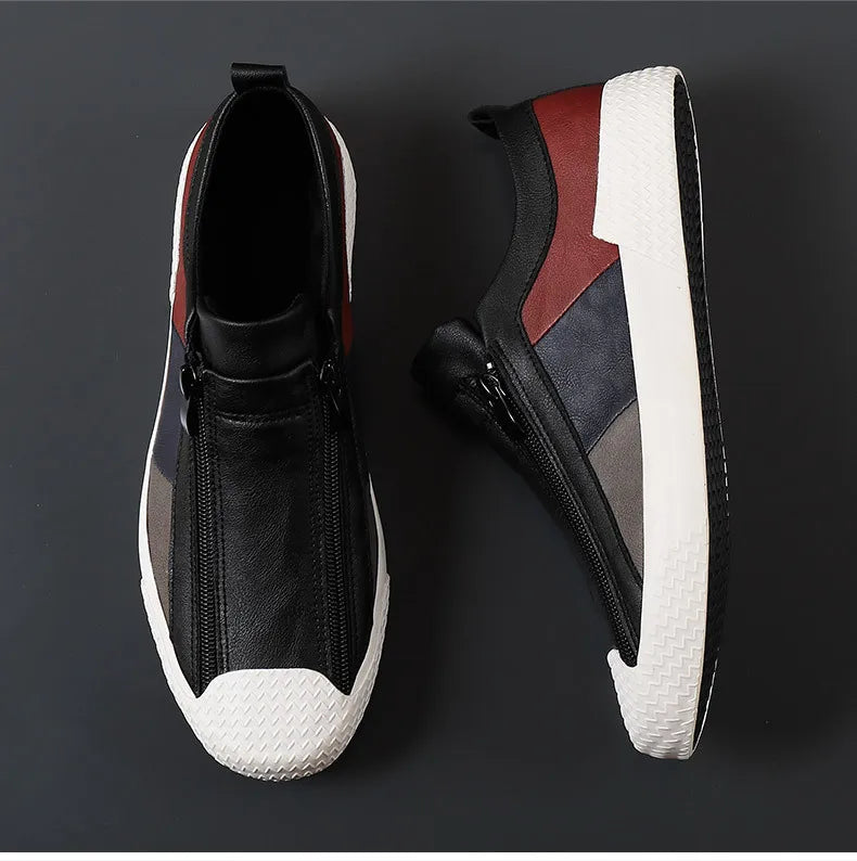 VARELLO™ Men’s Premium Leather Moccasins – High-Quality Casual Driving Shoes | Wear-Resistant, Breathable, Plus-Size Comfort Loafers
