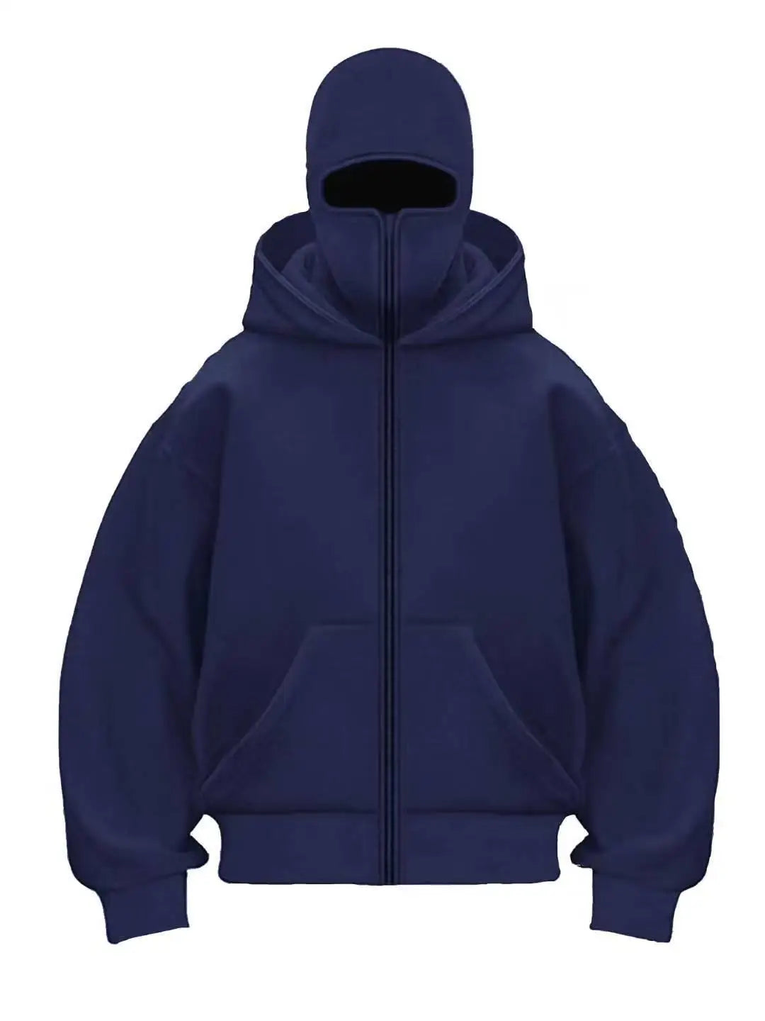 Sweat à Capuche Zippé Homme Automne Hiver – Veste Décontractée Chaude Streetwear