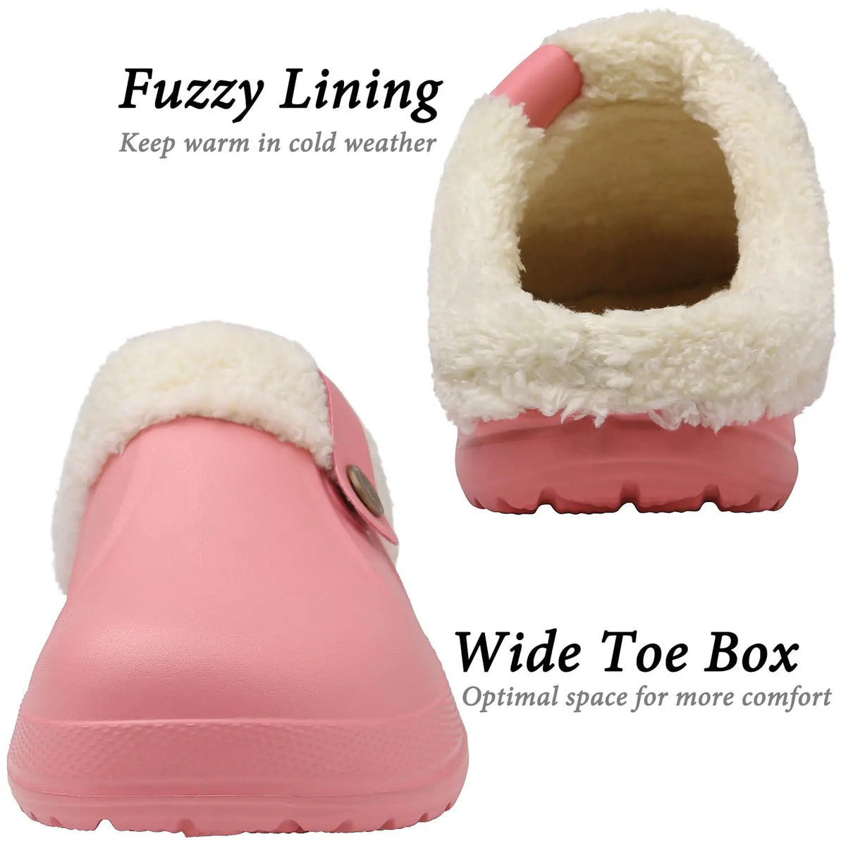 Asgard™ Women’s Waterproof Fur Slippers – Warm & Non-Slip