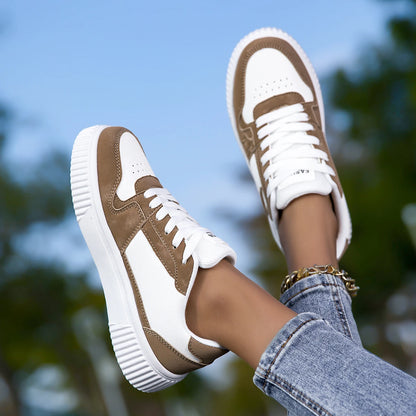 Loom & Soul YRZL Unisex Sports Sneakers – Breathable Thick Sole Comfort