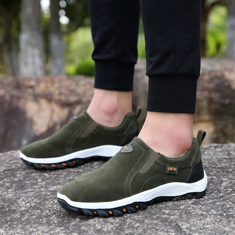 Men’s Waterproof Hiking Boots – Anti-Slip Outdoor Sneakers, Sizes 38–50