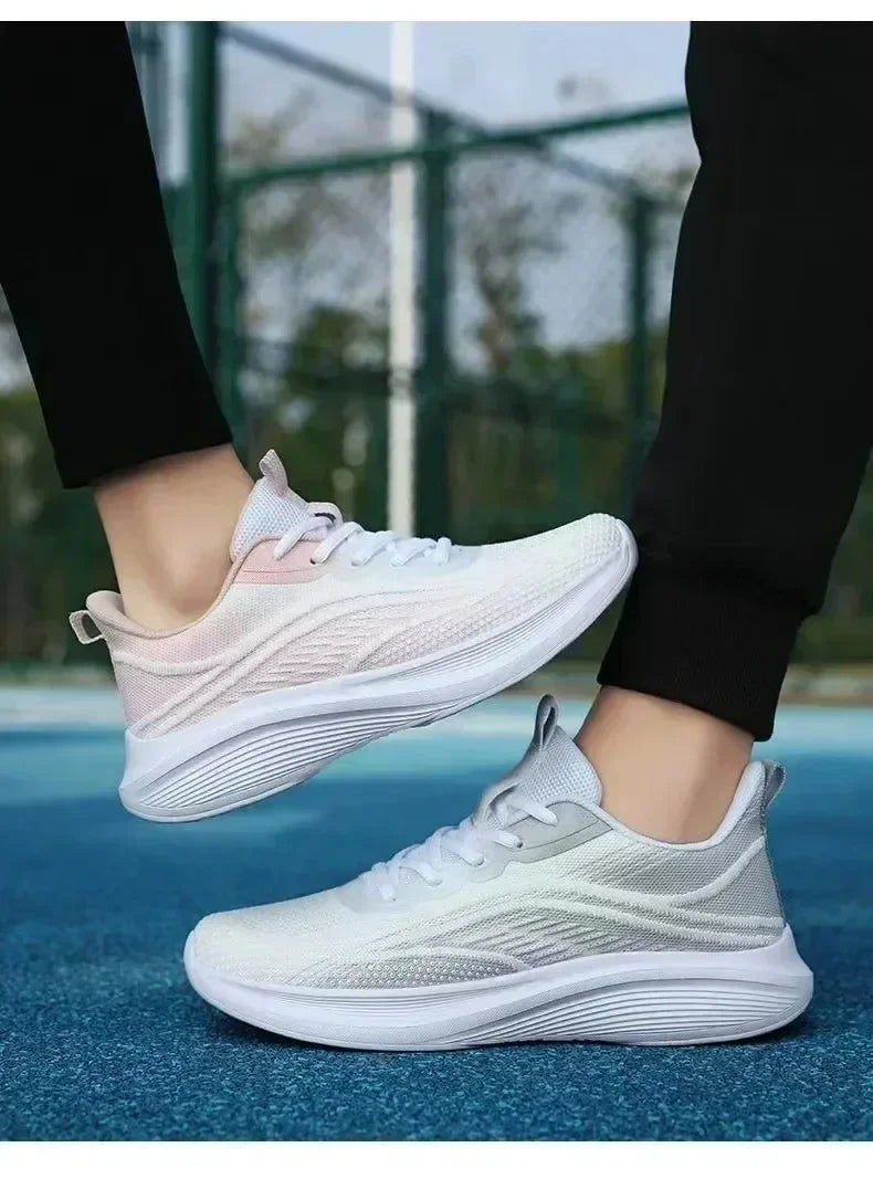 2025 Women’s Casual Mesh Flats – Anti-Slip Breathable Summer Walking Shoes