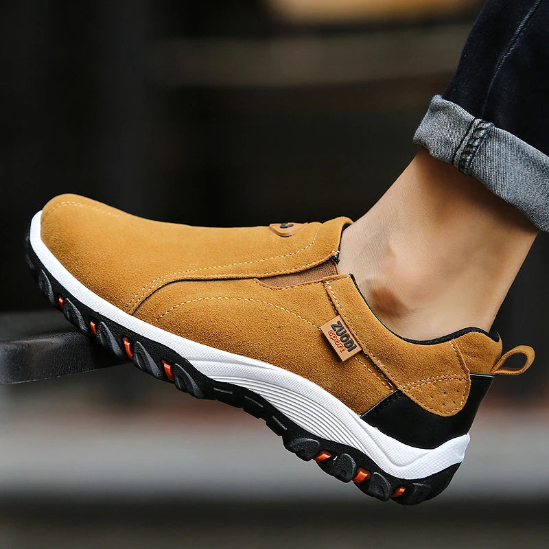 Men’s Waterproof Hiking Boots – Anti-Slip Outdoor Sneakers, Sizes 38–50