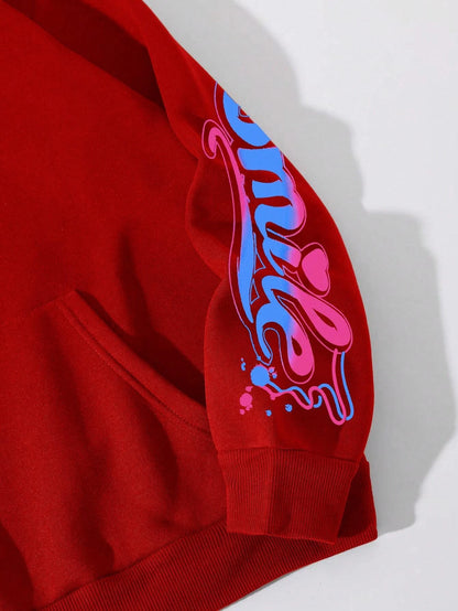 Women’s Fleece Pullover Hoodie – Warm Winter Casual Print Hooded Sweatshirt S-XXL