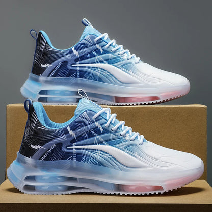 Baskets respirantes en maille AEROMAX™ 6069 pour hommes | Baskets patchwork légères pour tenues décontractées et sportives