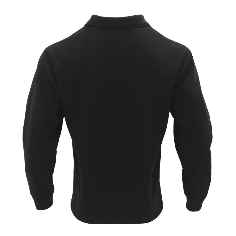 Loom & Soul Men’s Winter Fleece Lapel Jacket – Slim Fit Single-Breasted Coat