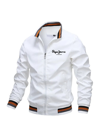 Blouson Aviateur Imperméable Homme Loom & Soul – Coupe-Vent Col Montant