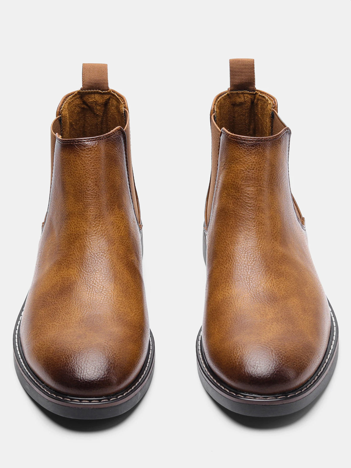 Loom & Soul Men’s Retro Chelsea Boots – Classic Slip-On British Style Boots