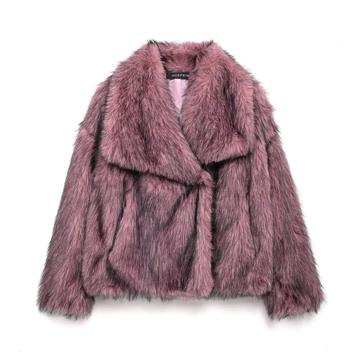 Veste à revers en fausse fourrure HH LuxeFur™ – Chaleur élégante pour l'Automne & l'Hiver 2025