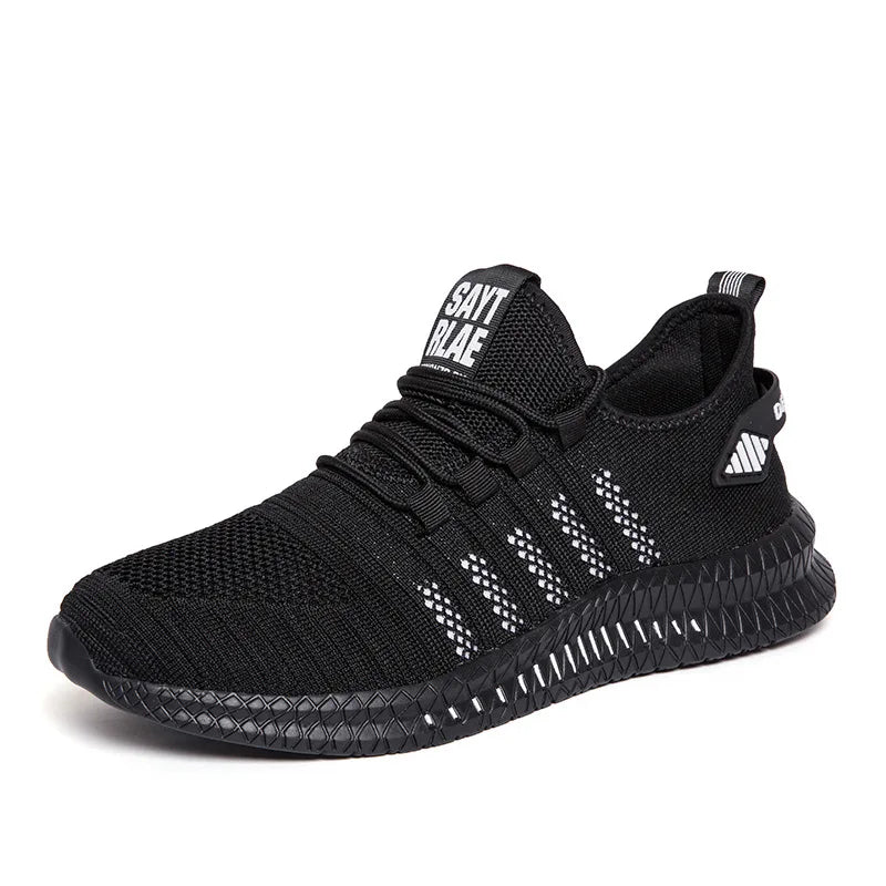 Men’s Flyknit Sneakers – Lightweight Breathable Casual Walking Shoes