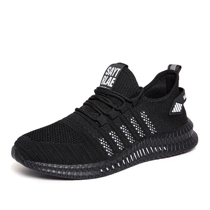 Men’s Flyknit Sneakers – Lightweight Breathable Casual Walking Shoes