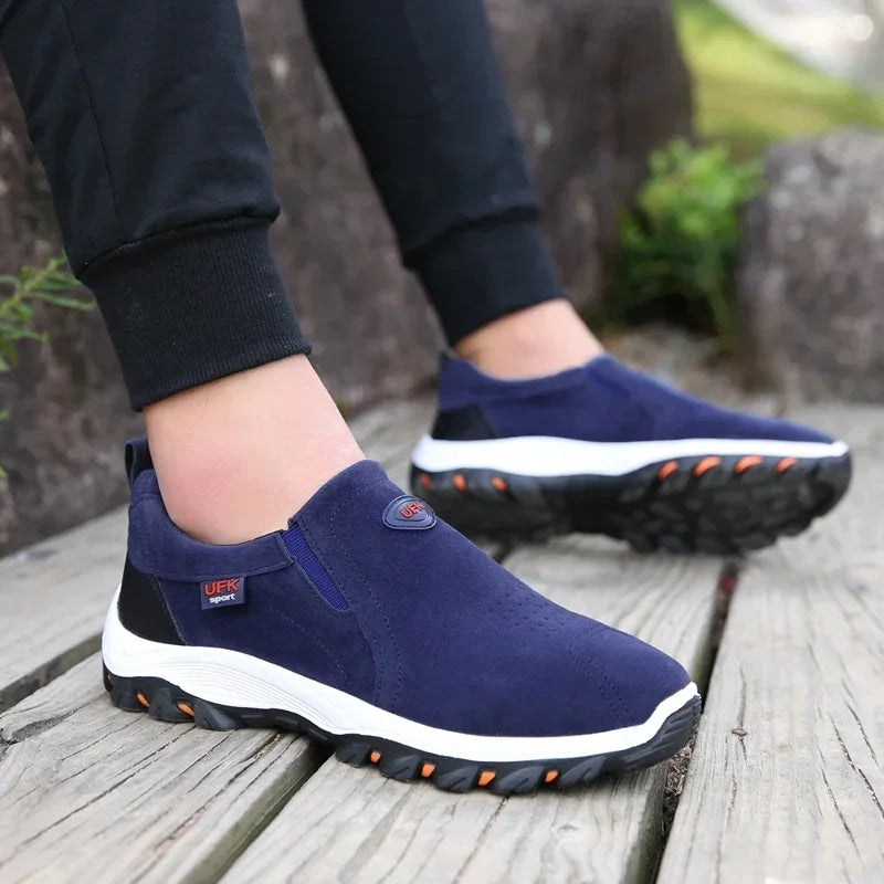 Men’s Waterproof Hiking Boots – Anti-Slip Outdoor Sneakers, Sizes 38–50