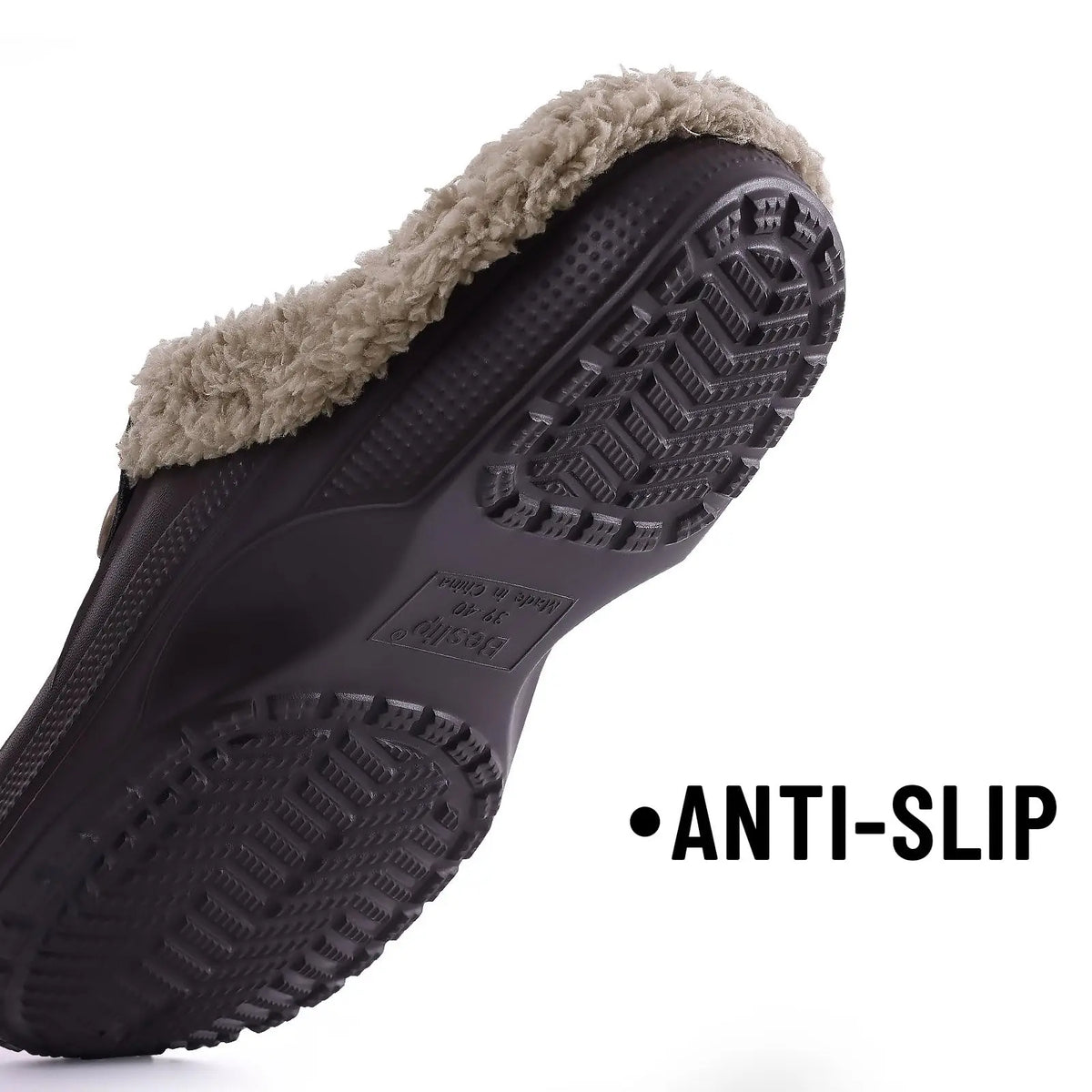 Asgard™ Women’s Waterproof Fur Slippers – Warm & Non-Slip