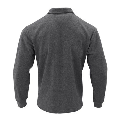 Loom & Soul Men’s Winter Fleece Lapel Jacket – Slim Fit Single-Breasted Coat