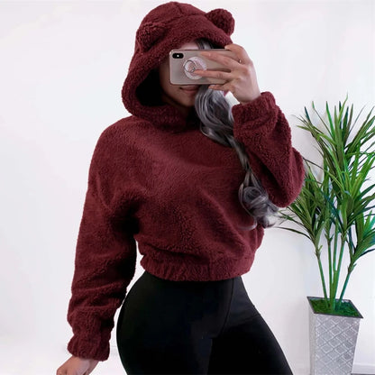 ComfyLayer™ Heavyweight Women’s Hoodie – Soft, Warm & Effortlessly Stylish