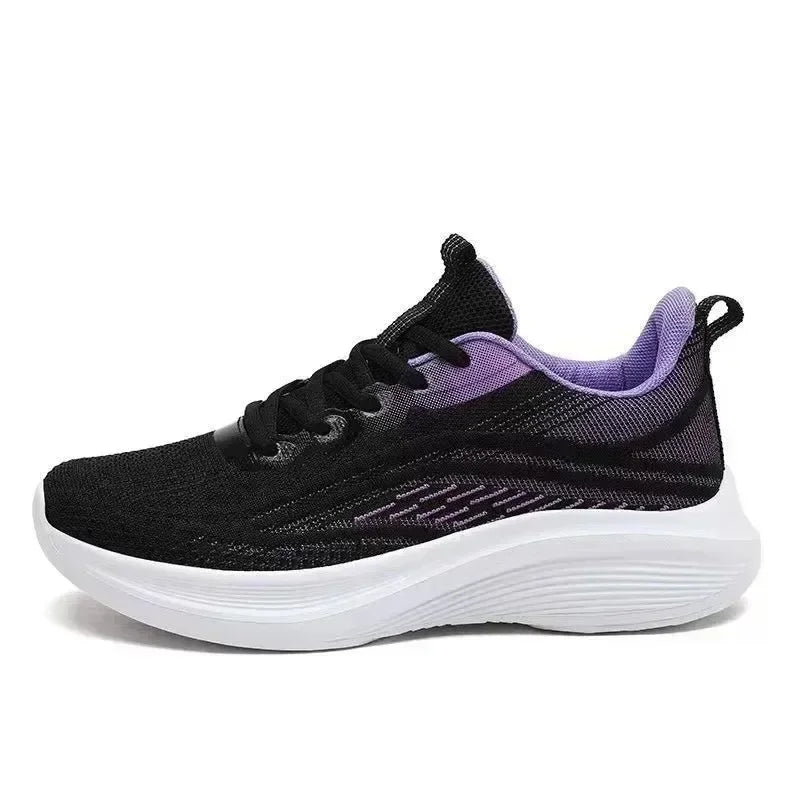 2025 Women’s Casual Mesh Flats – Anti-Slip Breathable Summer Walking Shoes