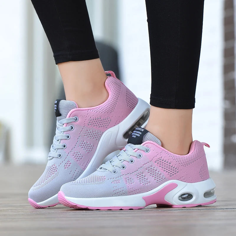 AeroFlex™ Women’s Air Zoom Trainers – Effortless Cushion. Timeless Style.