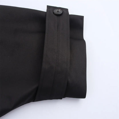 Veste à revers et capuche EleganceEase™ – Style automnal intemporel, confiance sans effort