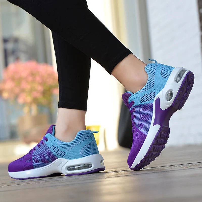 AeroFlex™ Women’s Air Zoom Trainers – Effortless Cushion. Timeless Style.