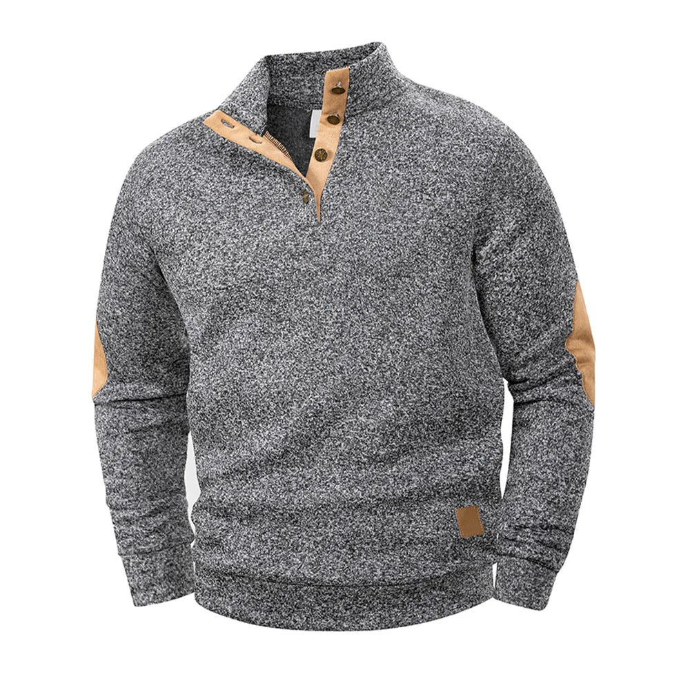 Men’s Sleeveless Turtleneck Pullover – Lightweight Knit Casual Vest Top