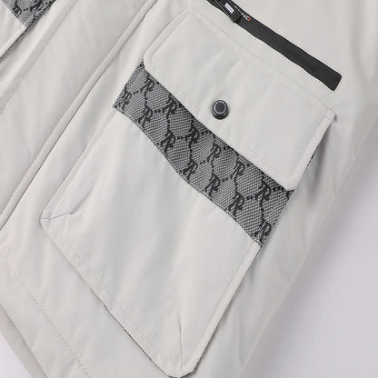 Loom & Soul Men’s Hooded Cotton Jacket – Warm Windproof Winter Padded Coat