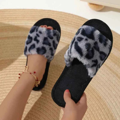 Cozy Fur Home Slippers – Soft Warm Comfort Slides