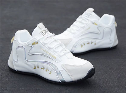 Men'S Shoes with Waterproof and anti Slip Leather Surface, High-End Travel Shoes, Trendy and Versatile, Autumn Men'S Sports And