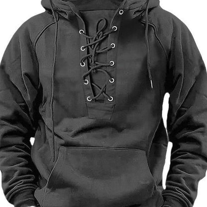 Sudadera con capucha extragrande para hombre – Sudadera extragrande de peso pesado con bolsillo
