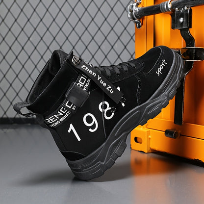 Chaussures de randonnée élégantes pour hommes – Bottes de cheville d'extérieur durables et antidérapantes