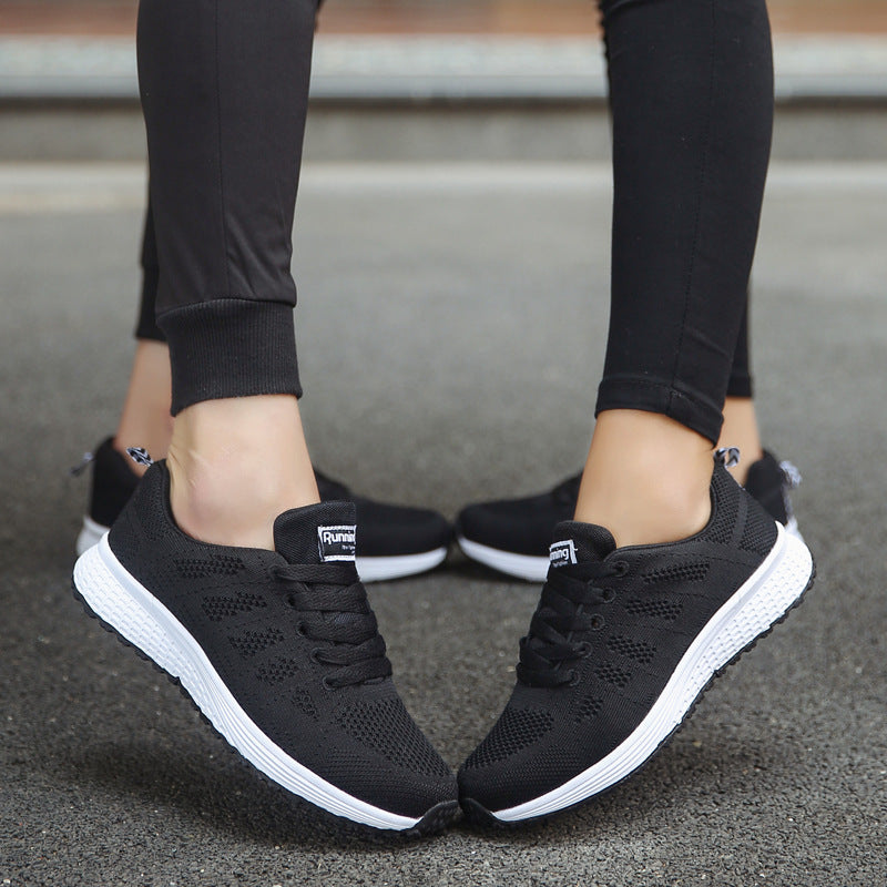 Baskets de sport en maille Loom & Soul™ pour femme – Chaussures de course légères et respirantes avec talon compensé confortable
