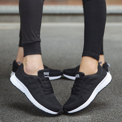 Baskets de sport en maille Loom & Soul™ pour femme – Chaussures de course légères et respirantes avec talon compensé confortable