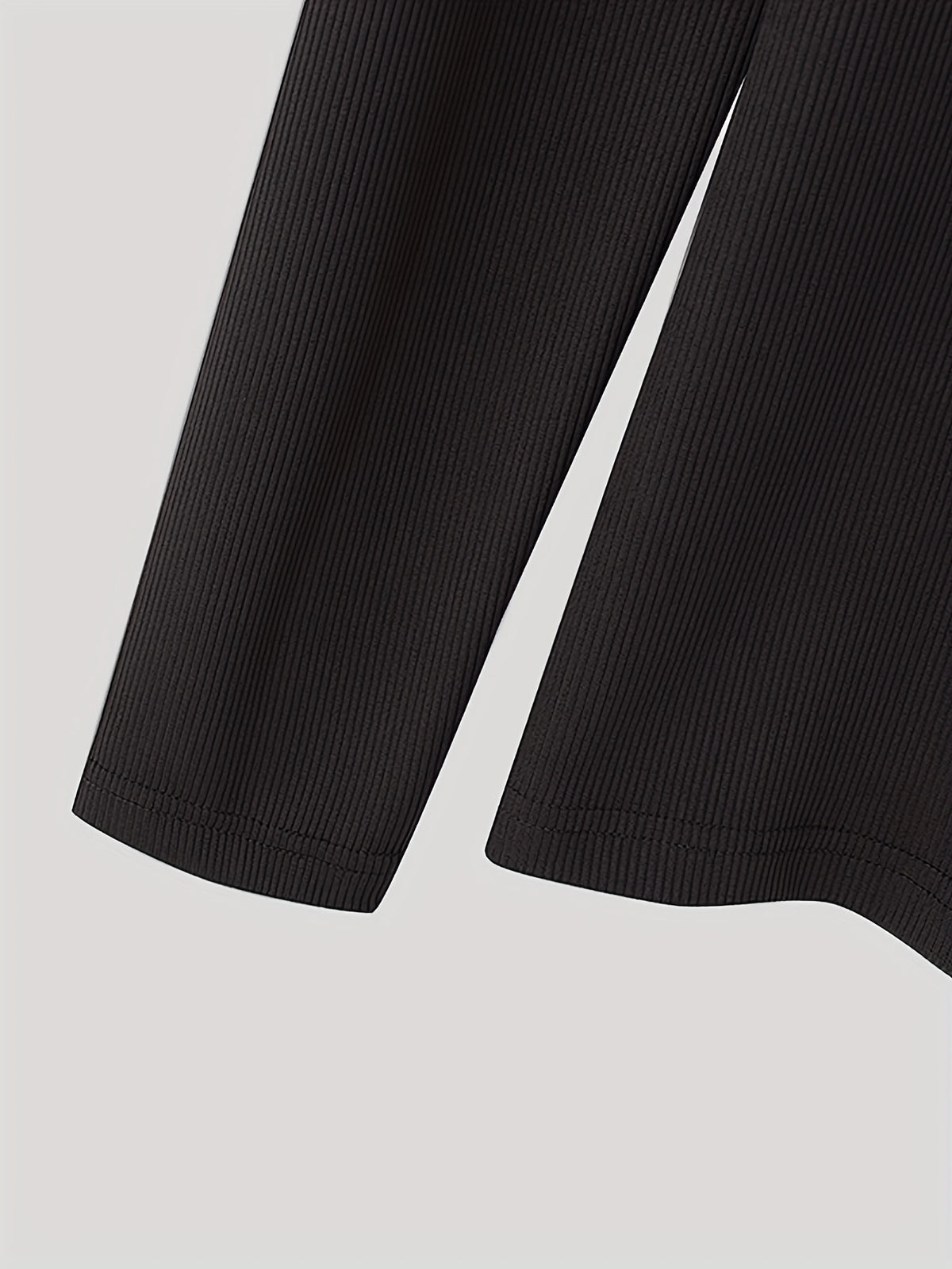 Men’s Slim Turtleneck Base Layer – Button Detail Knit Shirt