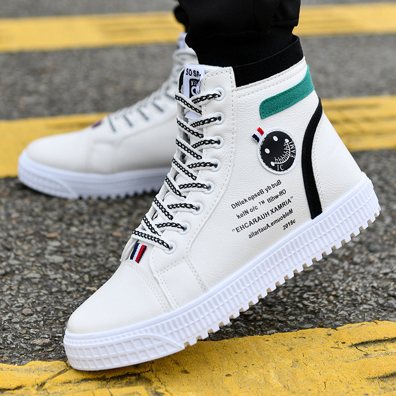 Baskets montantes en daim doublées polaire Loom & Soul™ pour homme – Chaussures décontractées et chaudes