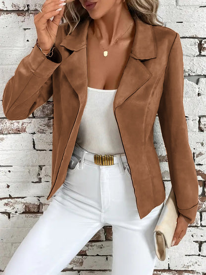 Veste Cardigan Élégante et Cintrée pour Femme – Navetteur Automne et Hiver