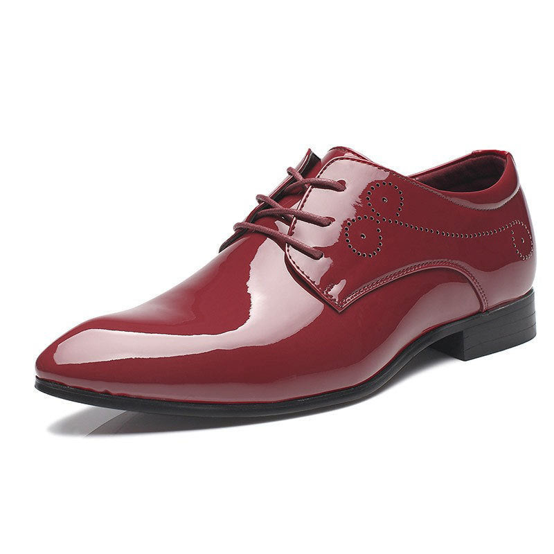 Chaussures en cuir décontractées pour homme Loom & Soul – Mocassins habillés à enfiler avec dessus en PU et semelle en caoutchouc