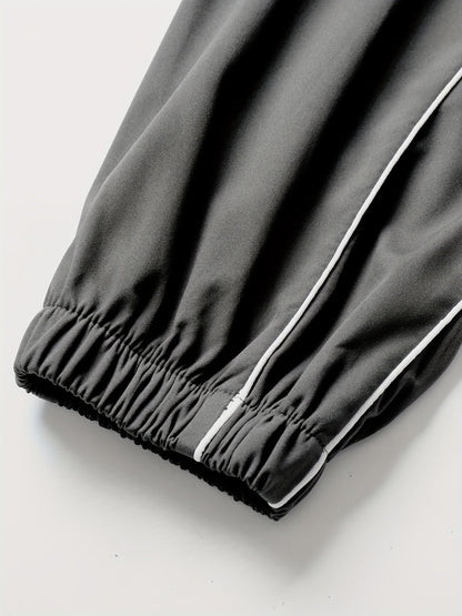 Pantalon de jogging décontracté pour homme – respirant, coupe ample, avec cordon de serrage
